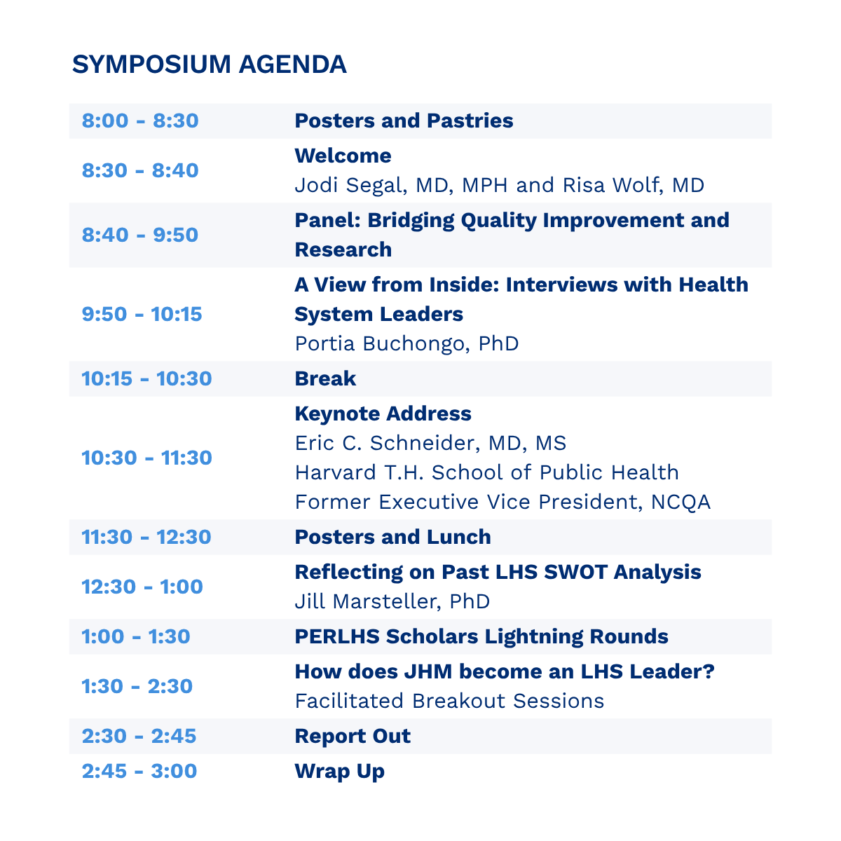LHS Symposium Draft