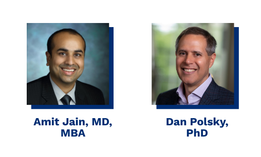 Moderator Headshots - Amit Jain and Dan Polsky